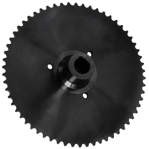 60 Tooth Go Kart Live Axle Sprocket For 40, 41, And 420 Chains, 1 Inch Bore With 1 Quarter Inch Keyway, Sprocket Only, Heavy Duty Steel, Easy Upgrade For Faster Acceleration And Smoother Shifts