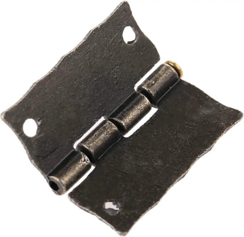 Old School Bronze Cabinet Hinges Set Of Four Antique Style Butt Hinges For Jewelry Boxes And Wooden Boxes Vintage Look Furniture Hardware 26x23mm Durable Decorative Latches For Cabinets Doors Drawers showcasing hinge detail