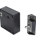 Premium Quality Invisible Advanced Nfc Swipe To Unlock Electronic Drawer Lock Smooth Operator Cabinet Hardware close up view.