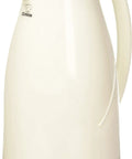 Euro Carafe 1 Liter White Plastic With Vacuum Glass Liner For Hot Beverages Keeps Heat For Hours 34 Ounce Capacity Dishwasher Safe Except Lid Made In Japan