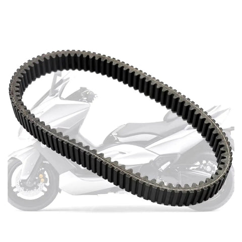 Premium V-Drive Belt For Yamaha T-Max500 And XP500 Motorbike Transmission Replacement Part, heat-resistant, smooth power transfer.