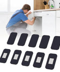 20 Pack Magnetic Cabinet Door Catches with Adhesive Backing No Drill Quick Peel and Stick for Wood Metal Surfaces