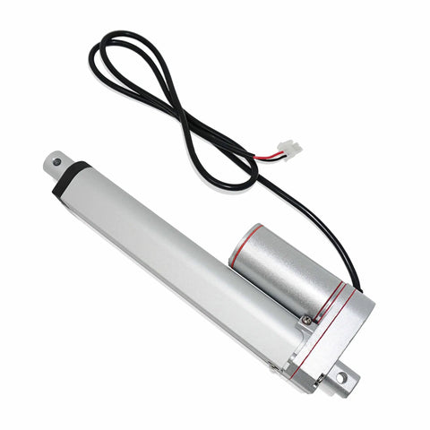 Mini 12V Linear Electric Actuator With 4 Inch Stroke And 150 Lb Thrust Built For Tight Spaces Ultra Compact Design