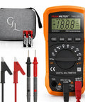 Auto Ranging Digital Multimeter For Grounding Tests On Sheets And Mats With No Guesswork Grounding Guide Carrying Case