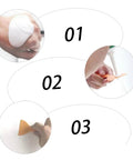 Application process of Two Pack Wall Repair Cream And Self Adhesive Paste For Cracks And Holes Pro Strength Wall Mending Agent