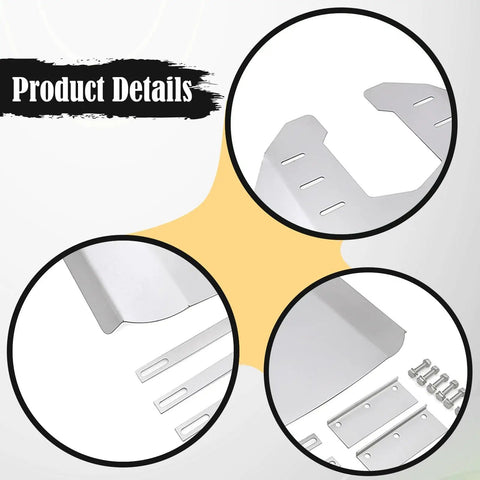 Hydrofoil Stabilizer Fin for Outdrive Motors 40 to 350HP on Inflatable Boats Stainless Steel Build DIY Easy Install details