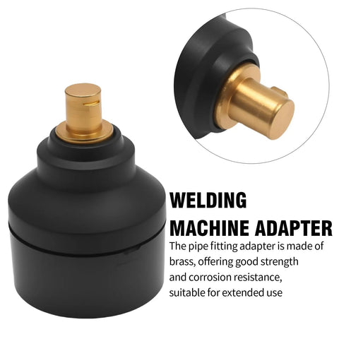 Brass Adapter Connectors Two Pack For Welding And Plasma Cutting Machines Ten Twenty Five Male To Thirty Five Fifty Female TIG Welding Torch Connector Adapter With Heavy Duty Brass Construction And Enhanced Compatibility