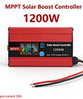 High-Efficiency MPPT Solar Charge Controller 30A 1200W with Step-Up to 48/60/72V for RV and Golf Carts