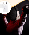 Fencing Target Standalone Practice Tool With Audio Visual Alerts For Epee Pro Grade Accuracy Portable Training Equipment shown