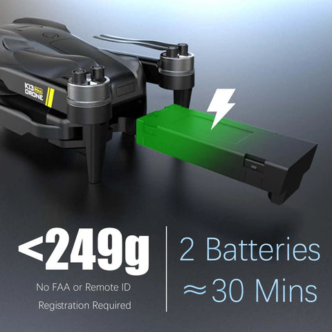 Brushless Drone With Camera For Kids And Beginners, close-up of battery being inserted, under 249g, screen on controller.
