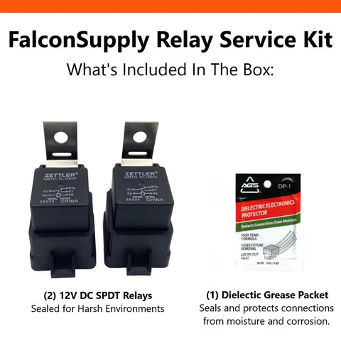 Direct Fit 12V Marine Trim And Tilt Relay Solenoid Kit For Mercury Mariner Force Outboards And Johnson Evinrude OMC Sterndrive 5.0 And 5.8 IO Replace 882751A1 882751A2 Bosch Relay Hella 4RD 960 388-32
