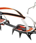 Vasak Llu 12 Point Crampons For Classic Mountaineering With Long Wide Front Points, Antisnow System, And Universal LeverLock Heel