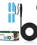 AA Battery Replacement Power Supply Cable for Continuous 24 Hour Use, Premium Copper Wire Build, shown with packaging