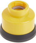 8 GPM Plastic Water Breaker Nozzle With Soft Gentle Shower For Plants And Seedlings, Durable Yellow Cycolac Plastic With Stainless Steel Disc