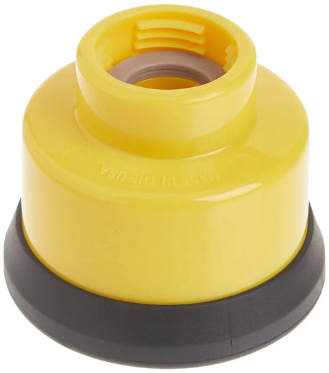 8 GPM Plastic Water Breaker Nozzle With Soft Gentle Shower For Plants And Seedlings, Durable Yellow Cycolac Plastic With Stainless Steel Disc