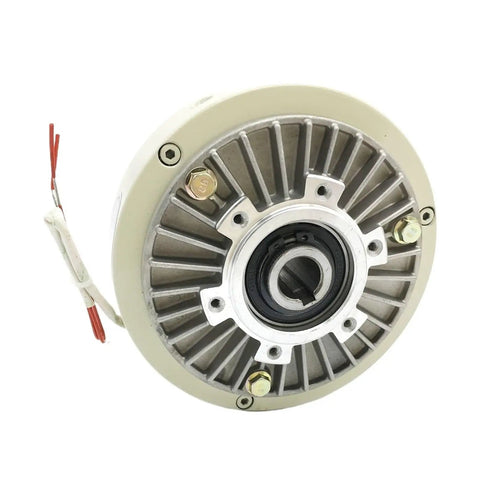 100Nm Hollow Shaft Magnetic Powder Brake DC24V 1000RPM For Unwinding And Tension Control Heavy Duty Magnetic Braking