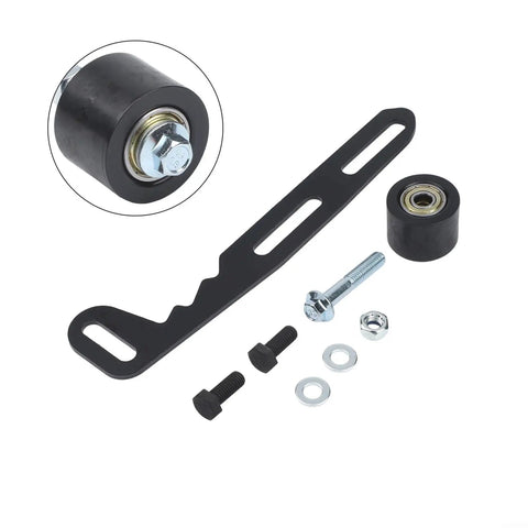 Smoothing Out Your Mini Bike Ride With This Boss Chain Tensioner Kit For Predator 212 236 And Gx200 Engines To Keep Your Drive System Running Flawless and Prevent Slippage On Coleman CT200U Or Baja Models, black steel kit
