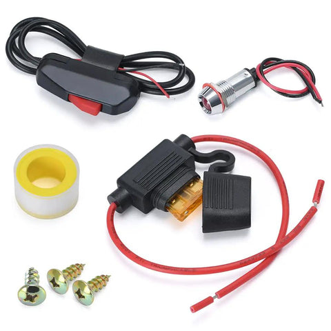 Front Brake Line Lock Kit For Drag Racing Beefed Up Heavy Duty Roll Control And Hill Holder With 12 To 24 Volt