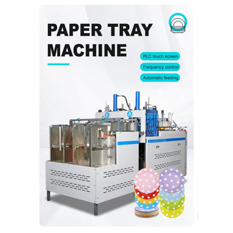 Automatic Paper Plate Making Machine With No Fuss, User Friendly Interface For High Output In Food Packaging Workshops And Bulk Supply Chains