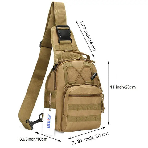 Dope Lightweight Outdoor Tactical Backpack For Everyday Carry Tan With Tons Of Pockets And Quick Access Compartments
