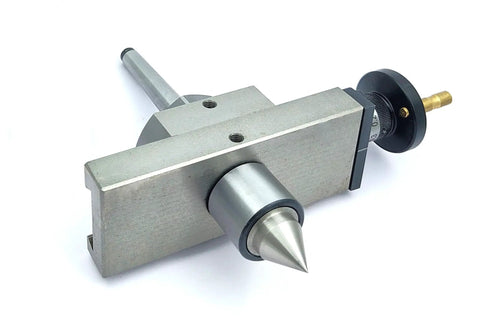 New Taper Turning Attachment With Revolving Live Center For Offsetting Lathe Tailstock 3MT Morse Taper High Precision Metalworking Tool