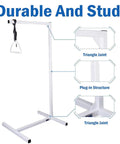 Bed Trapeze Bar With Stand Assist Lift And Bedside Rail Pull Up Handles for Enhanced Independence, detailed view of frame joints