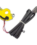 Neutral Safety Switch Transmission Mounted For 78 79 Ford Bronco And 79 Ford LTD LTD II Thunderbird F Series F-100 F-150 F-250 F-350 Drop In Replacement Sensor showing yellow component and attached cables.