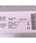 Industrial Grade Rectifier Power Module 48V 52A With 230V AC Input For Telecommunication Systems Beefy DC Power Supply For Reliable Industrial Equipment 241114.600 label view