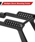 Aluminum LCG Universal Chassis Frame Kit For TRX4M 1 18 Scale RC Cars CNC Machined Black Anodized Chassis With Shock Mount Points