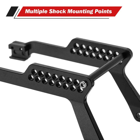 Aluminum LCG Universal Chassis Frame Kit For TRX4M 1 18 Scale RC Cars CNC Machined Black Anodized Chassis With Shock Mount Points
