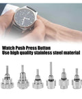 12 Types 24 Piece Pro Grade Watch Push Button Repair Kit Stainless Steel Waterproof Durable Tools for watch repair