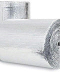 Top Shelf Extra Thick Double Bubble Reflective Foil Insulation Roll Badass Aluminum Radiant Heat Barrier Shield for Wall, 72 by 125 foot roll.