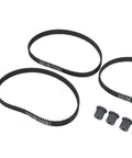 Top Tier Drive Synchronous Belt Pulley Kit 535-5M-15 With Premium Rubber Timing Belts For Rock Solid Power Transmission And Heavy Gear Replacement Sets - three belts and pulleys