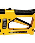 Dual Point Driver Elite for Picture Framing with rubber grip and durable yellow construction
