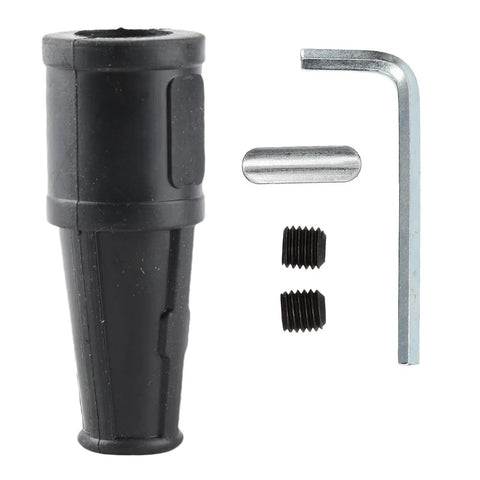 Super Heavy Duty 800A Grounding Brass Welding Clamp With Rubber Sleeve For Top Tier Electrical Conductivity And Minimal Resistance During Any Serious Welding Project Job components, includes rubber sleeve and fasteners.