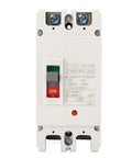Front view of Two Pole 160 Amp Direct Current Miniature Circuit Breaker 20kA Short-Circuit Capacity 1000V Rating Flame Retardant Compact Easy Install.