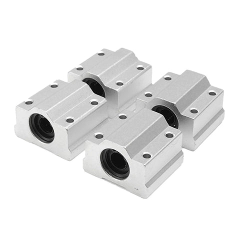 4 guide supports from 2 Pack 8x400mm Linear Shaft Rods With 4 Guide Supports And 4 Motion Slide Bushings Set Of 10 For CNC, 3D Printer, And Linear Motion Systems