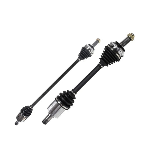 Front Left And Right CV Axle Shaft Assembly Pair For Honda Accord 1998 1999 2000 2001 2002 2.3L Auto Transmission Premium Replacement With Neoprene Boot And Easy Install, pair with boots