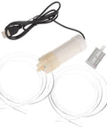Compact USB Sump Water Pump Delivers Badass Quick Flow For Rapid Flood Cleanup And Aquarium Maintenance with tubing and filter.