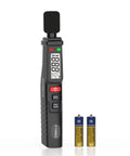 Pro Grade Sound Level Meter With 30-130 DB Range, Digital Decibel Meter With LCD Display, High Precision Sensor, Plus Or Minus 1.5 DB Accuracy, 0.1 DB Resolution, Condenser Microphone, Ideal For Home And Work Noise Monitoring, with batteries
