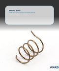 Memory spring in Door Lock Cylinder Repair Kit For BMW E46 3 Series M3 1998 To 2006 Front Left And Right Zinc Alloy 7 Piece Set