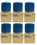 Set Of 6 Genuine OEM Oil Filters With 26300-35504 Plugs And 21513-23001 Gaskets For Hyundai Cars Direct Fit Replacement Kit Ready To Install