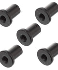 Five Piece Barn Door Track Spacers Kit Wall Mount Connectors For Rustic Basement Sliding Doors Black Replacement Pro Grade Hardware