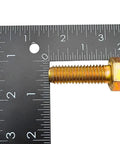 Beefy Half Inch 13 Thread Grade 8 Hex Bolts Set 1.5 Inch Long with ruler for size reference.