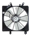 Engine Radiator Cooling Fan Assembly Direct Oem Replacement Built Tough With High Heat Resistance Durable Polymer Housing visible from the front.