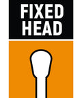 Fixed head illustration for Half Inch Drive Micrometer Torque Wrench With 20 To 150 Foot-Pounds Range, Quick Set Collar For Easy Torque Adjustments.