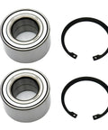 Front Wheel Bearing Set Of 2 For Toyota Camry 1992 To 2003, Lexus ES300 1992 To 2003, OEM Style, bearings and snap rings shown