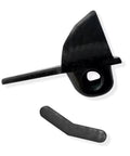 Durable Nylon Tire Changer Insert Kit For Duck Head Mount Demount Tool Wheel Rim Edge Protector view, black material, close-up