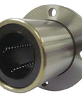 1 1/2 Inch Ball Bushings Round Flange Linear Motion Bearings With Resin Retainer And Dual Seals For High Precision Bore