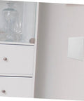 Heavy Duty Abs Access Panel For Drywall Ceilings installed on a white wall, providing access to plumbing without framing.